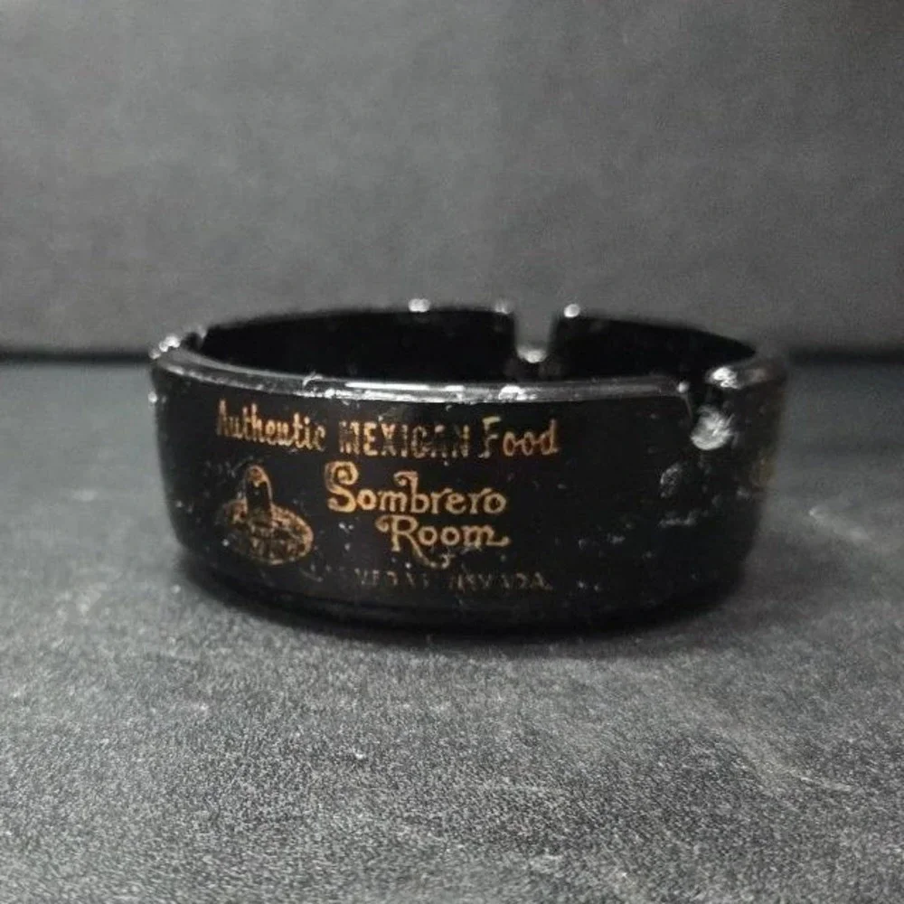 Horseshoe Hotel‎ & Casino Ashtray, Vintage Las Vegas Souvenir Keepsake, Accent